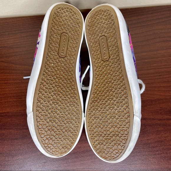 ❌SOLD❌Coach Barrett Poppy Sneaker Size 8 - Picture 12 of 13